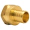 Apollo 3/4 in. Brass PEX Barb x 3/4 in. Female Pipe Thread Adapter Jar (25-Pack), 25PK APXFA3425JR - alternate 1
